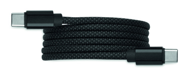 Logotrade business gift image of: Braided magnetic cable in RPET