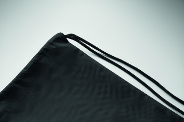 Logo trade promotional merchandise image of: Drawstring bag RPET non-woven