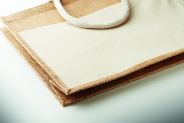 Logo trade promotional products picture of: Jute shopping bag