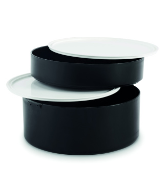 Logo trade promotional item photo of: PP two-tier lunch box 950 ml