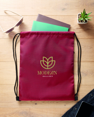 Logotrade advertising product picture of: Drawstring bag in 420D RPET