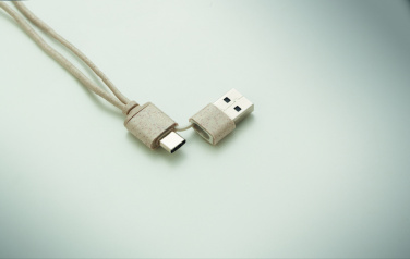 Logo trade promotional merchandise image of: Cable set in case