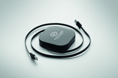 Logo trade business gift photo of: 100W retractable charging cable