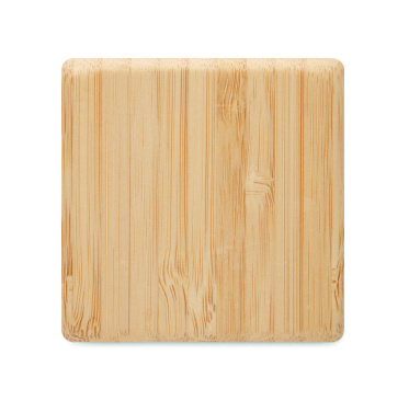 Logotrade promotional gift image of: Bamboo twist snooze timer