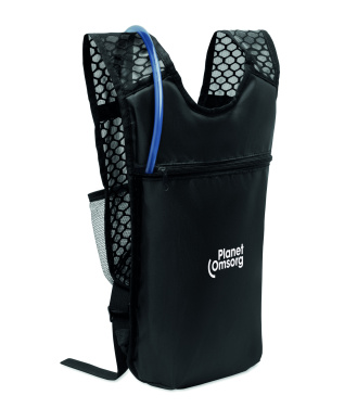 Logo trade corporate gifts image of: Sports backpack 420D PU