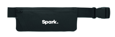Logo trade promotional product photo of: Sports waist bag 600D RPET
