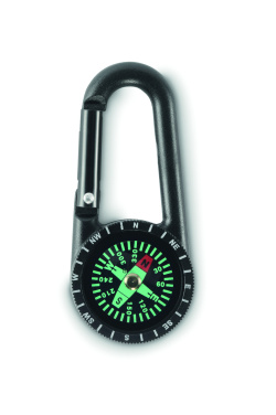 Logotrade business gifts photo of: Outdoor compass with carabiner