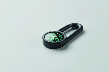 Logotrade business gifts photo of: Outdoor compass with carabiner