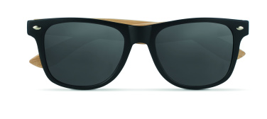 Logo trade promotional merchandise picture of: Sunglasses with bamboo arms RAKVERE