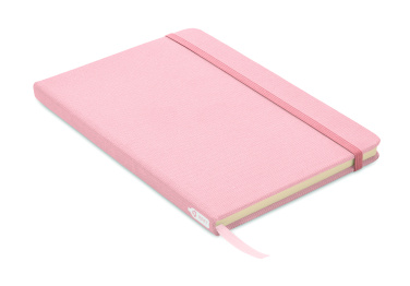 Logo trade promotional giveaway photo of: A5 RPET notebook 80 lined
