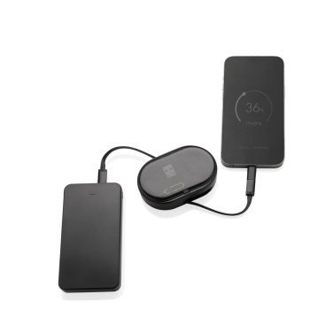 Logo trade promotional gift photo of: Chargevix RCS rplastic Multi-functional 60W charging set