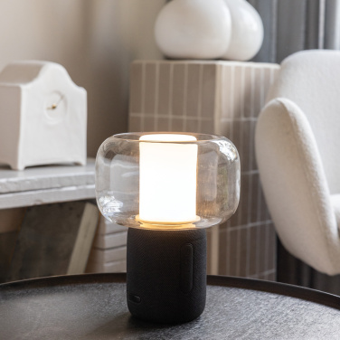Logotrade promotional gift picture of: Lux RCS recycled plastic 10W speaker lamp