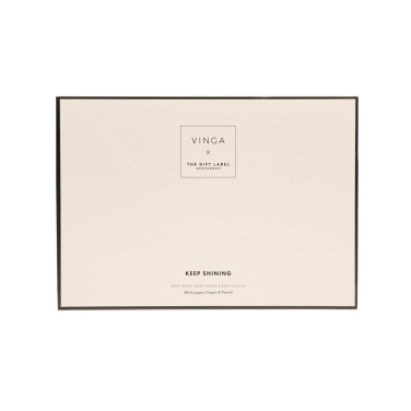 Logo trade promotional items picture of: VINGA x TGL body care gift set