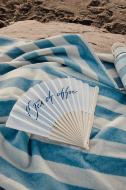 Logo trade corporate gifts picture of: VINGA Out of office hand fan