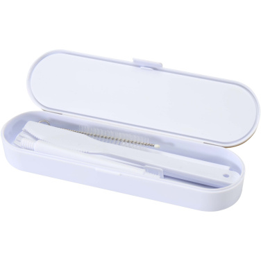 Logo trade promotional product photo of: Runa cutlery set with bamboo lid
