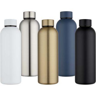 Logo trade promotional merchandise picture of: Spring 750 ml RCS recycled single wall stainless steel water bottle