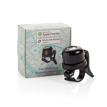 Logo trade promotional giveaways image of: Bike finder Dual RCS bike bell with worldwide locating