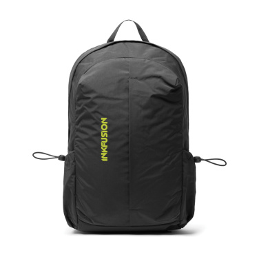 Logo trade advertising product photo of: KENTO URBAN RCS recycled nylon 15.6 inch Backpack with front