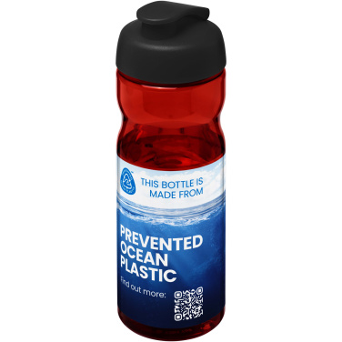 Logotrade advertising product image of: H2O Active® Eco Base 650 ml flip lid sport bottle