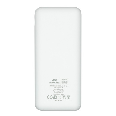 Logo trade promotional giveaway photo of: Power Bank VA2081 20000 mAh RIVACASE