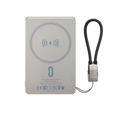 Logotrade promotional merchandise image of: Power Bank Magsafe wireless 15W VA2616 5000 mAh RIVACASE
