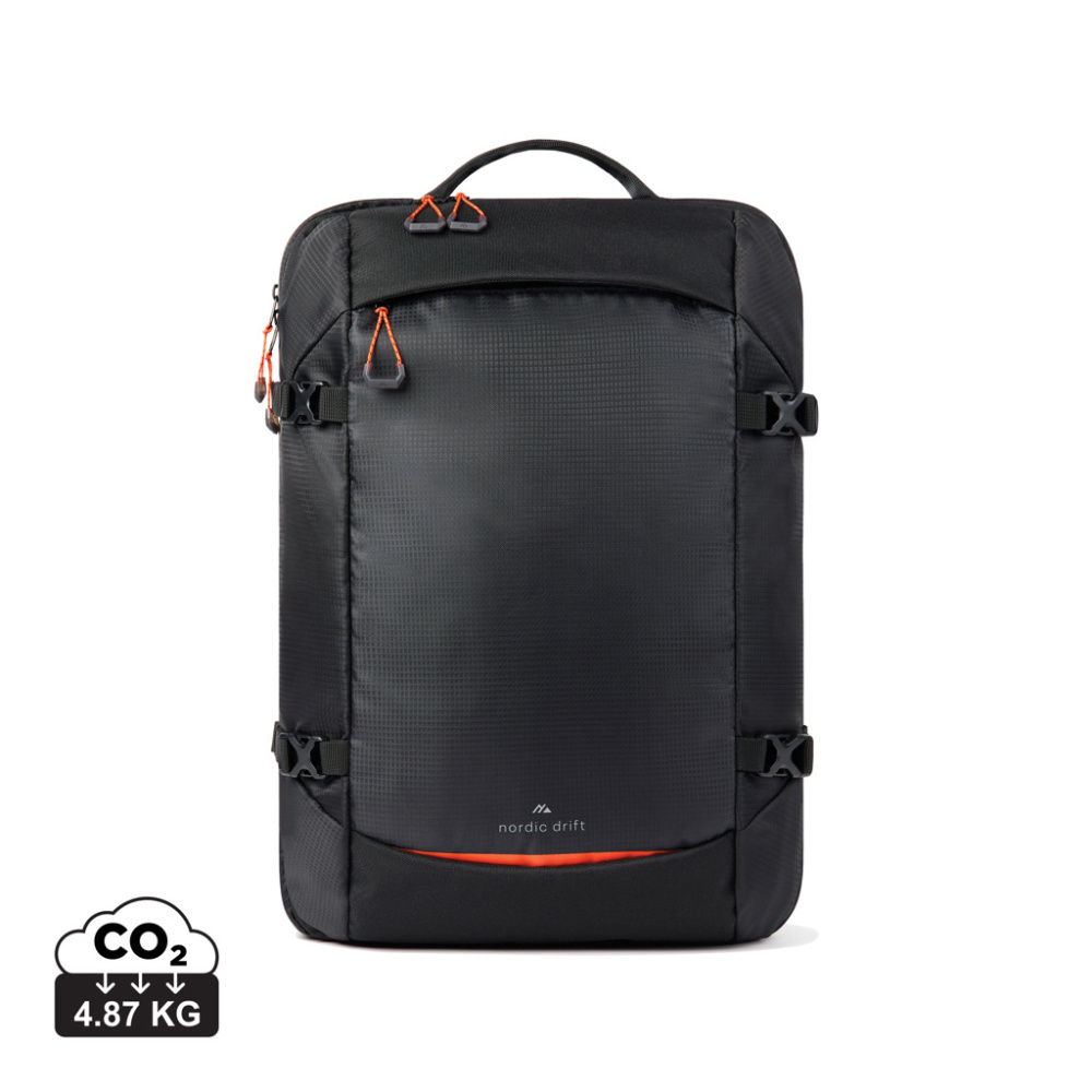 Logotrade promotional merchandise photo of: Nordic Drift RCS Travelling backpack 25L