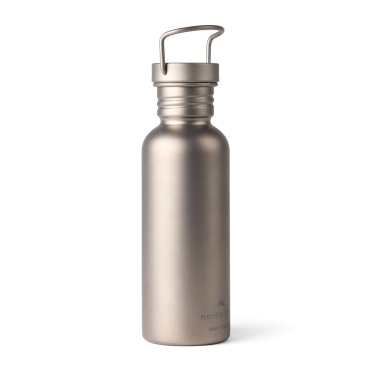 Logotrade corporate gift picture of: Nordic Drift Trail Ultra Light Titanium 600ml Water Bottle