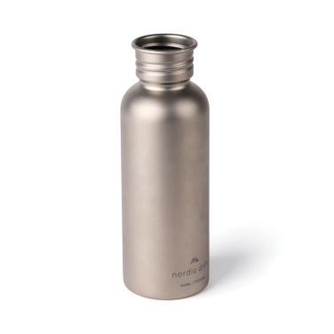 Logo trade promotional items image of: Nordic Drift Trail Ultra Light Titanium 600ml Water Bottle