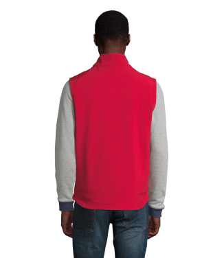 Logotrade promotional product picture of: RACE BW MEN SOFTSHELL