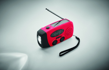 Logotrade promotional items photo of: Portable radio SOS with LED torch