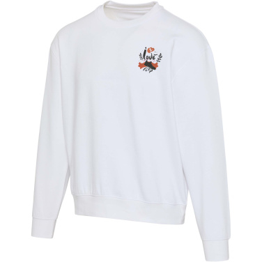 Logotrade corporate gifts photo of: Boris 280 g/m2 unisex OCS organic oversized crewneck sweater