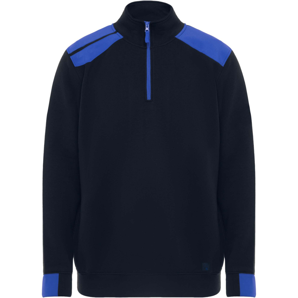 Logo trade promotional giveaway photo of: Maverick 280 g/m2 men's half zip sweater