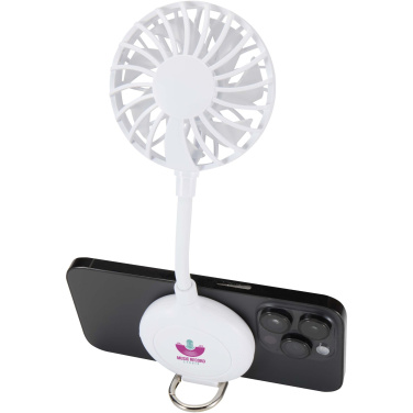 Logotrade promotional product picture of: Ventio recycled plastic magnetic portable fan