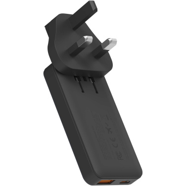 Logotrade promotional giveaways photo of: Xtorm 65W fast travel charger with cable and travel case set
