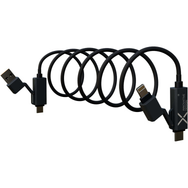 Logo trade promotional gifts picture of: SCX.design C59 100W magnetic silicone charging cable