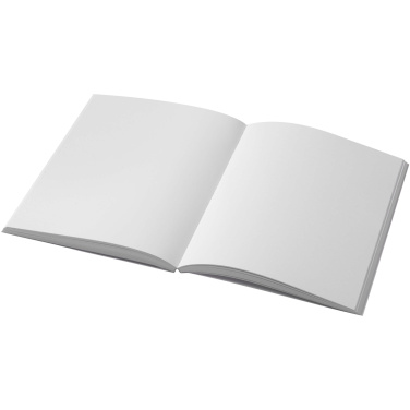 Logo trade promotional gifts image of: Novella Austen A5 recycled soft cover notebook - 100 sheets
