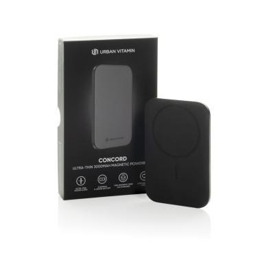 Logotrade advertising product picture of: Urban Vitamin Concord RCS Ultra thin 3000mAh powerbank