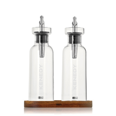 Logo trade advertising products image of: AdHoc Menage AromaPour Oil and vinegar pourer set 300ml