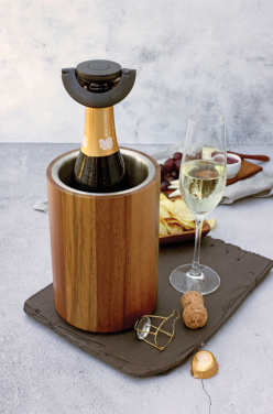 Logo trade promotional giveaways picture of: AdHoc Gusto Champagne stopper