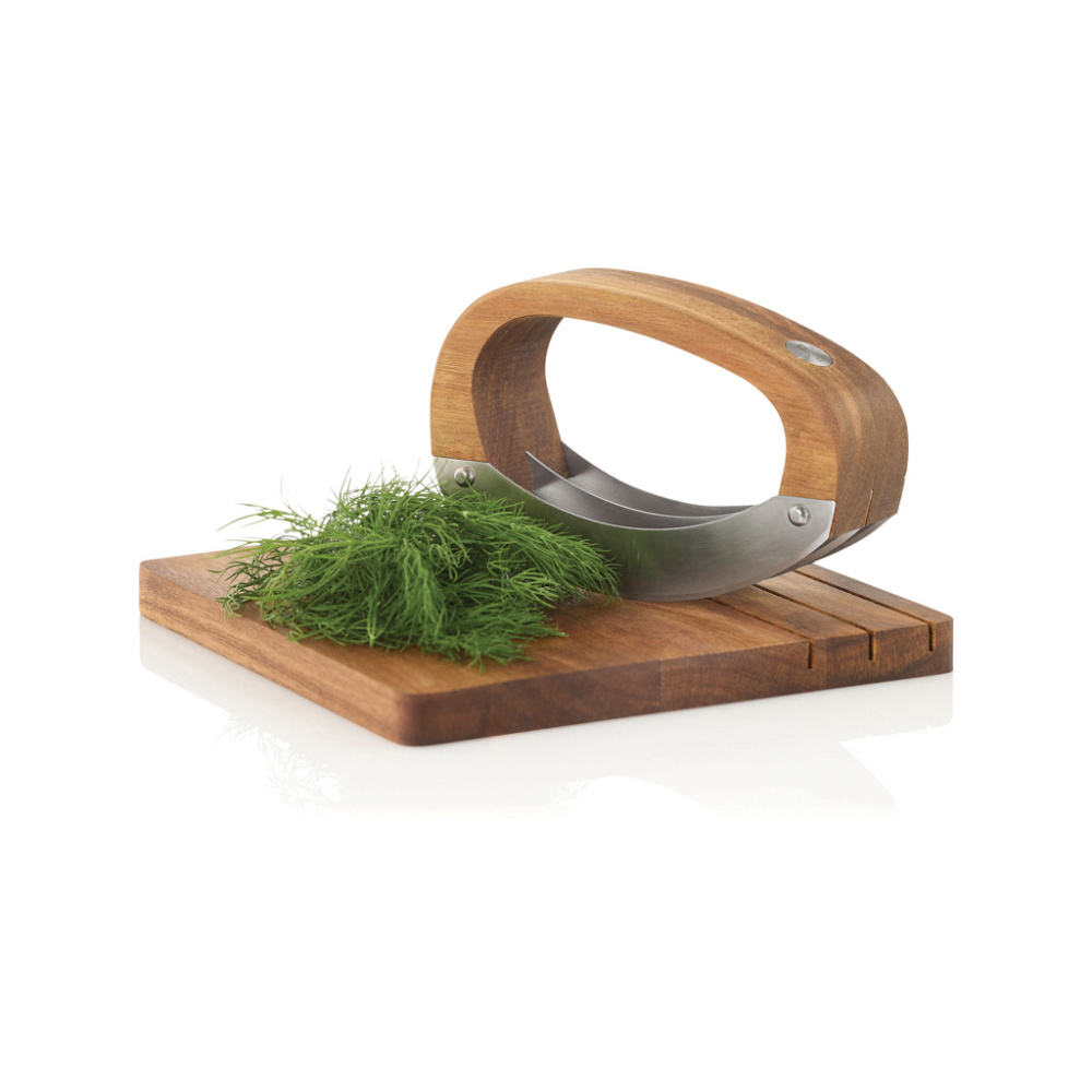 Logo trade promotional giveaways picture of: AdHoc RoccaVerde Chopping knife with chopping board