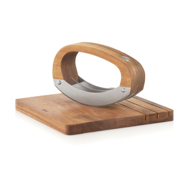 Logotrade promotional item image of: AdHoc RoccaVerde Chopping knife with chopping board