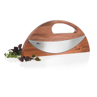Logo trade promotional items picture of: AdHoc Wave Universal chopping knife and pizza cutter