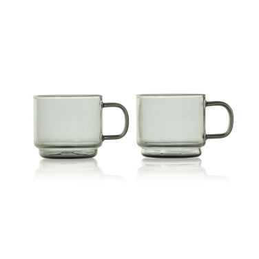 Logo trade promotional gifts picture of: AdHoc Impact Espresso cups 70ml, 2 pcs set