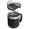 Stanley Everyday 350 ml stainless steel camp mug, Black