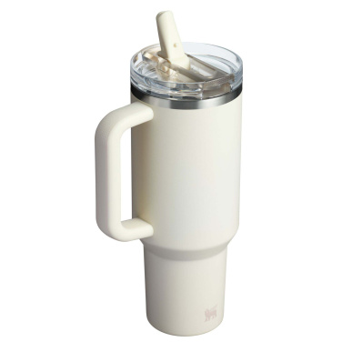 Logotrade promotional giveaways photo of: Stanley Quencher® ProTour 1180 ml recycled stainless steel insulated flip straw tumbler