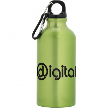 Logotrade ärikingid pilt: Oregon 400 ml alumiiniumist veepudel karabiiniga