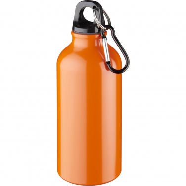 Logotrade meene foto: Oregon 400 ml alumiiniumist veepudel karabiiniga