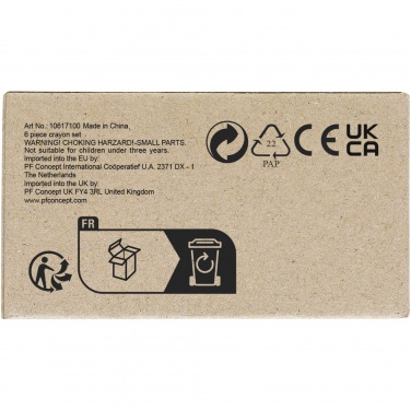 Logotrade reklaamkingid pilt: Ayo 6-osaline värvipliiatsi komplekt