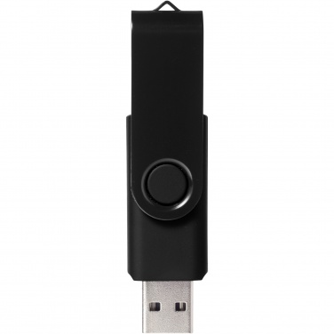 Logo trade reklaamtoote pilt: Pööratav metallist 4 GB USB-mälupulk