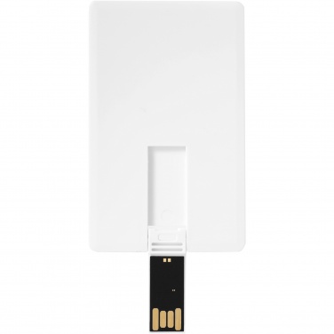 Logo trade reklaamkingi pilt: Õhuke kaardikujuline 4GB USB-mälupulk